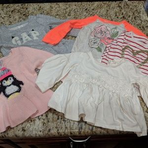 Lot of 5 Size 18-24 Months Tops